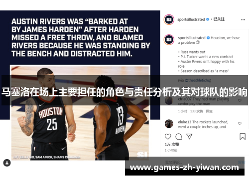 马塞洛在场上主要担任的角色与责任分析及其对球队的影响